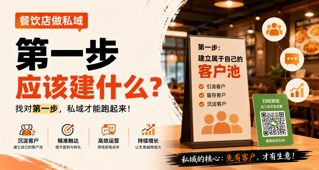 图片[1]-苏小兵：餐饮店做私域，第一步应该建什么？-苏小兵商学院