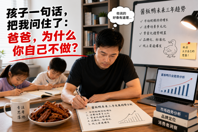 苏小兵：孩子一句话，把我问住了：爸爸，为什么你自己不做？-苏小兵商学院