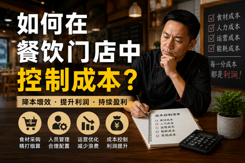 苏小兵：如何在餐饮门店中控制成本？-苏小兵商学院