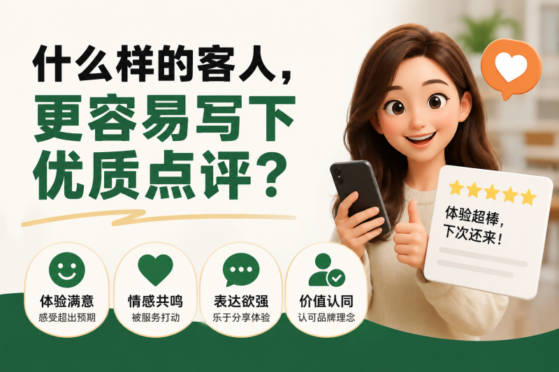 苏小兵：什么样的客人，更容易写下优质点评？-苏小兵商学院