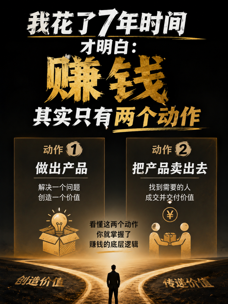 图片[1]-苏小兵：我花了7年时间才搞明白，赚钱其实只有两个动作！-苏小兵商学院