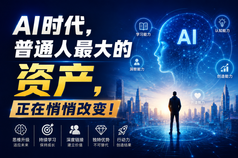 苏小兵：AI时代，普通人最大的资产，正在悄悄改变！-苏小兵商学院
