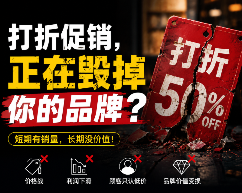 苏小兵:打折促销,正在毁掉你的品牌?-苏小兵商学院