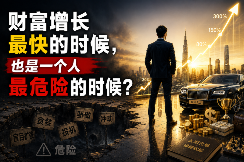 苏小兵：财富增长最快的时候，也是一个人最危险的时候？-苏小兵商学院