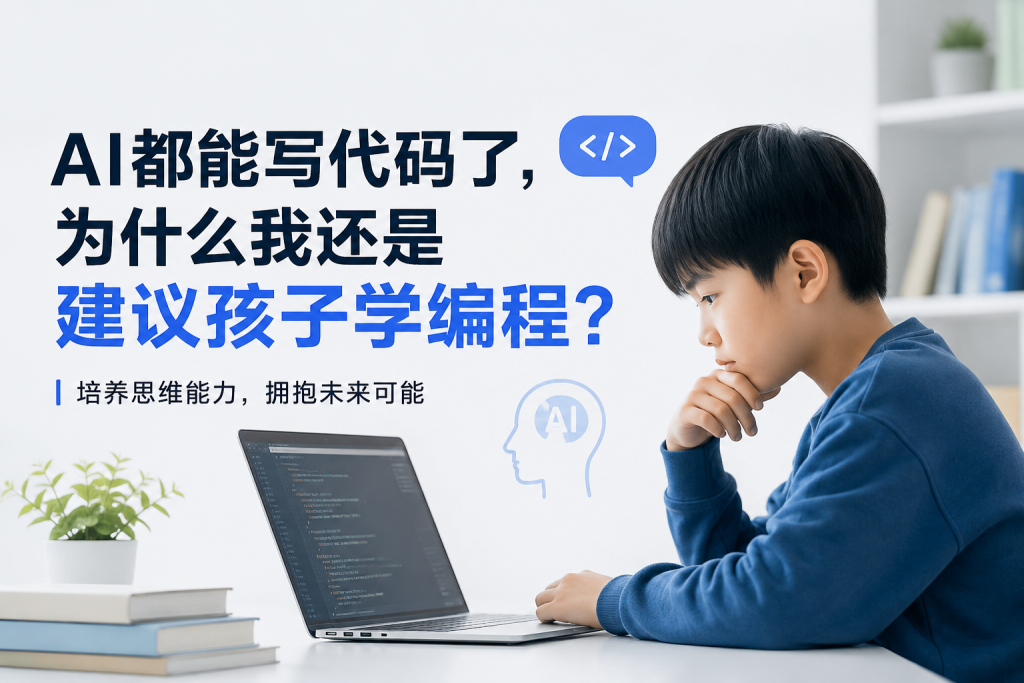 图片[1]-苏小兵：AI都能写代码了，为什么我还是建议孩子学编程？-苏小兵商学院
