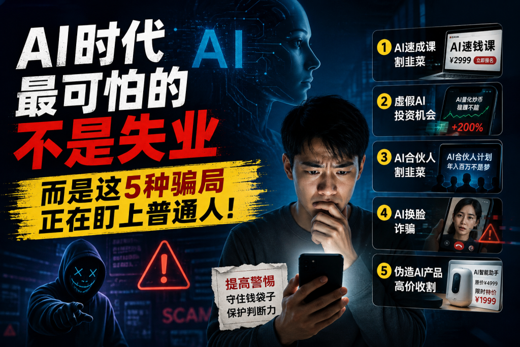 图片[1]-苏小兵：AI时代最可怕的不是失业，而是这5种骗局正在盯上普通人！-苏小兵商学院
