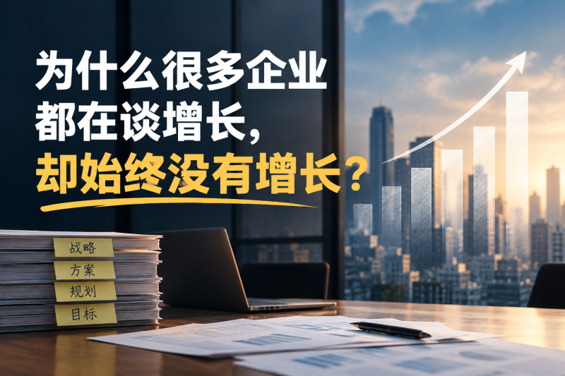 苏小兵：为什么很多企业都在谈增长，却始终没有增长？-苏小兵商学院