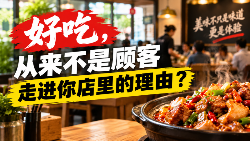 苏小兵：好吃，从来不是顾客走进你店里的理由？-苏小兵商学院