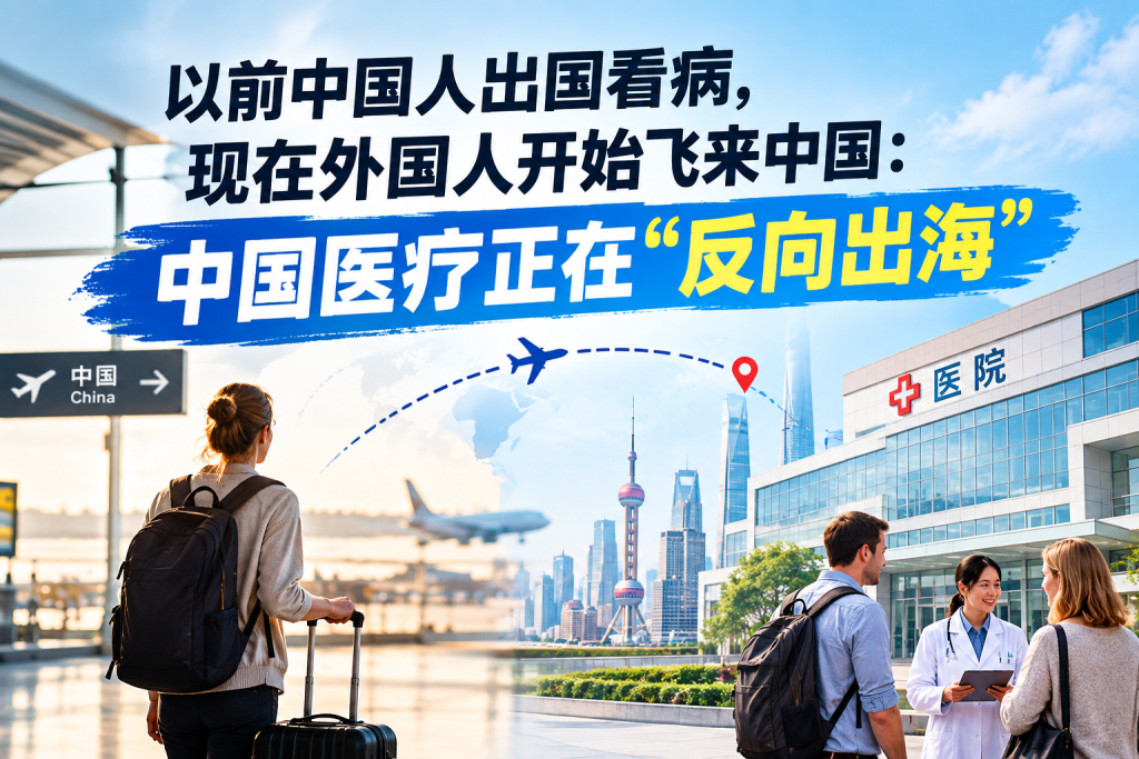 图片[1]-苏小兵：以前中国人出国看病，现在外国人开始飞来中国，中国医疗正在“反向出海”-苏小兵商学院