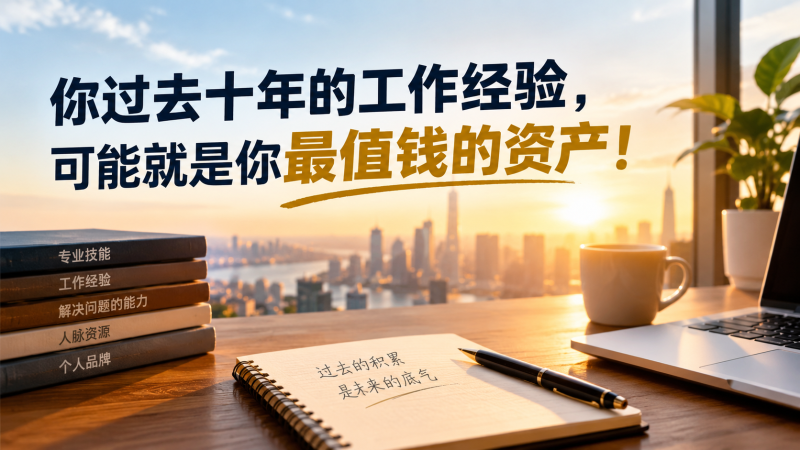 苏小兵：你过去十年的工作经验，可能就是你最值钱的资产！-苏小兵商学院