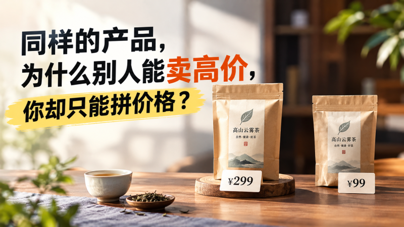 苏小兵：同样的产品，为什么别人能卖高价，你却只能拼价格？-苏小兵商学院