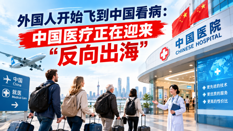 苏小兵：外国人开始飞到中国看病，中国医疗正在迎来“反向出海”-苏小兵商学院