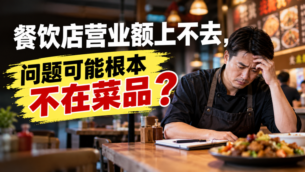 图片[1]-苏小兵：餐饮店营业额上不去，问题可能根本不在菜品？-苏小兵商学院